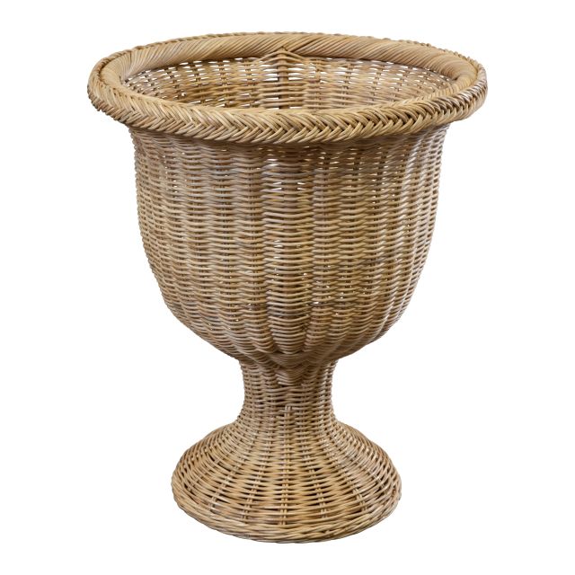 Braided Round Base Urn