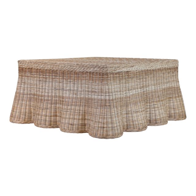 Scallop Square Coffee Table