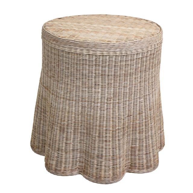 Scallop Side Table