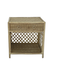 Trellis Bedside Table