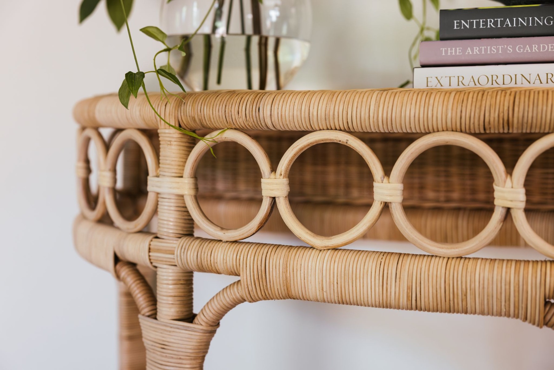 Sculptural woven detail from the Somerset Collection